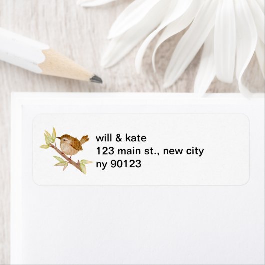 Wildlife Bird Return Address Labels (Insitu)