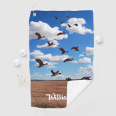 Wildlife Birds Ducks Golf Handdoek (Insitu)