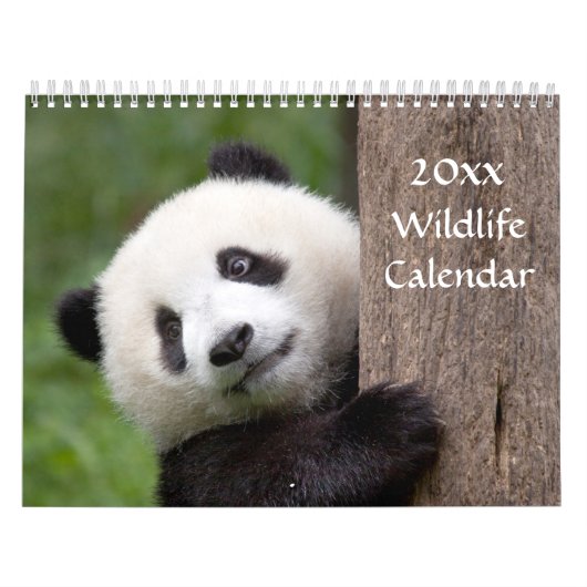 Wildlife Calendar Kalender (Hoes)