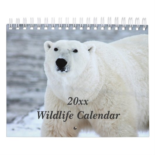 Wildlife Calendar Kalender (Hoes)