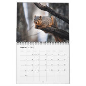 Wildlife Calendar Kalender (Feb 2027)