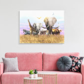 Wildlife Canvas Afdruk (Insitu (Woonkamer))