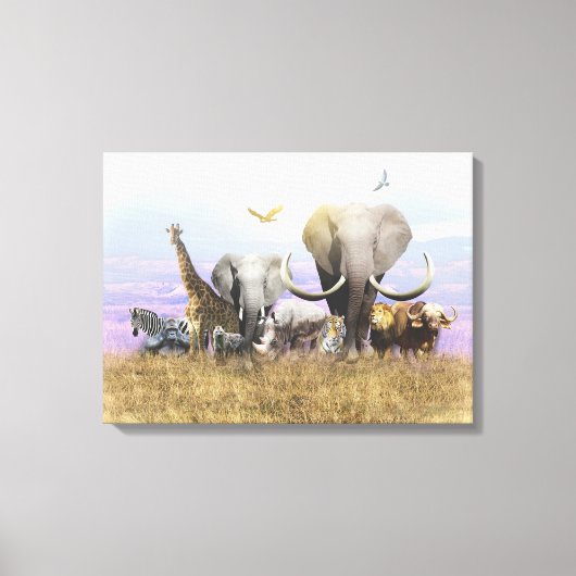 Wildlife Canvas Afdruk (Voorkant)