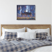 wildlife canvas Print. Afdruk (Insitu (Slaapkamer))
