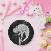 Wildlife Chameleon Papieren Bordje (Feest)