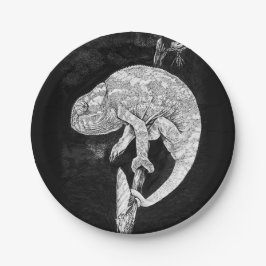 Wildlife Chameleon Papieren Bordje