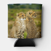 Wildlife Cheetah Foto Blikjeskoeler (Voorkant)