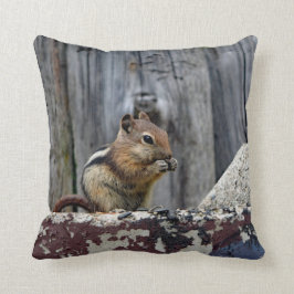 Wildlife Chipmunk Animal Foto Kussen