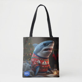 Wildlife Christmas Series Canvas tas