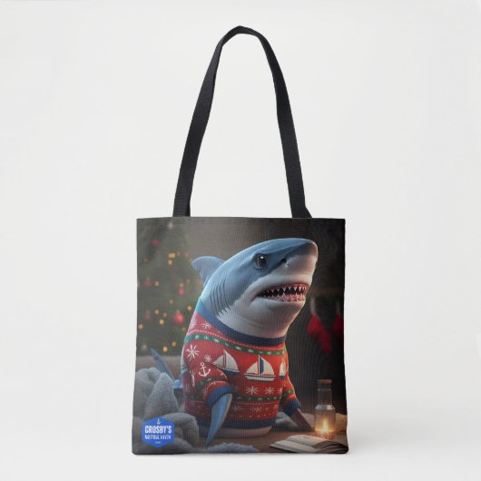 Wildlife Christmas Series Canvas tas (Voorkant)