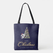 Wildlife Christmas Series Canvas tas (Achterkant)
