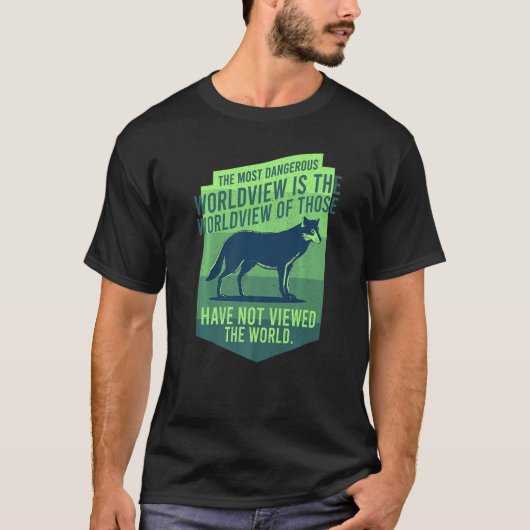 Wildlife Conservation Wolf Wildlife T-shirt (Voorkant)