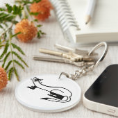 Wildlife - Cool Black-footed FERRET - Natuur - Sleutelhanger (Voorkant Rechts)