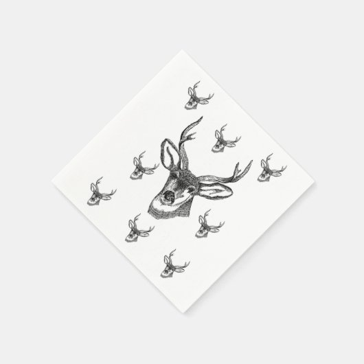 Wildlife Deer Napkins Servetten (Hoek)