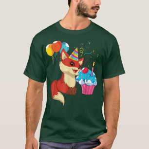 Wildlife Dierenvriend Birthday Party Forest Animal T-shirt
