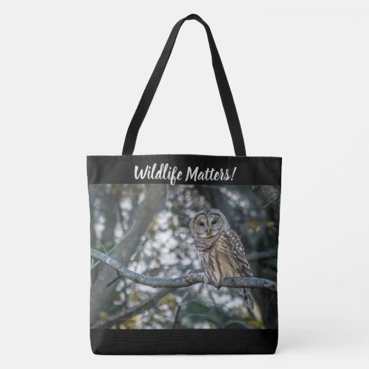 Wildlife doet ertoe! Tote bag (Voorkant)