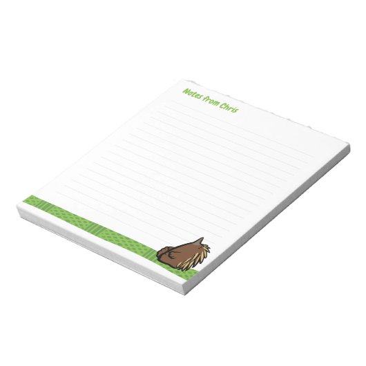 Wildlife Echidna Note Pad Notitieblok (Linkerzijde)