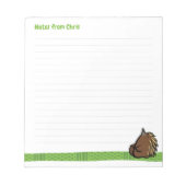 Wildlife Echidna Note Pad Notitieblok (Voorkant)