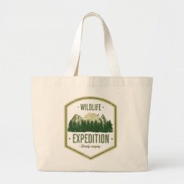 WildLife Expedition Outdoor Summer Vacation Family Grote Tote Bag