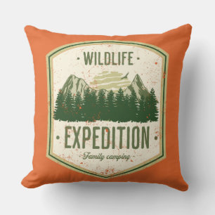 WildLife Expedition Outdoor Summer Vacation Family Kussen