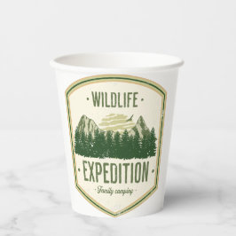 WildLife Expedition Outdoor Summer VacationT-Shirt Papieren Bekers