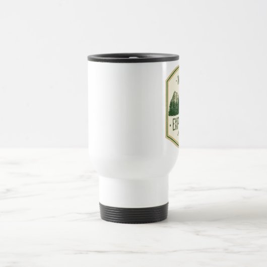 WildLife Expedition Outdoor Summer VacationT-Shirt Reisbeker (Center)