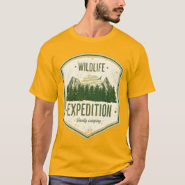 WildLife Expedition Outdoor Summer VacationT-Shirt T-shirt