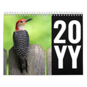 Wildlife Fotografie Kalender met Aangepast Jaar (Hoes)