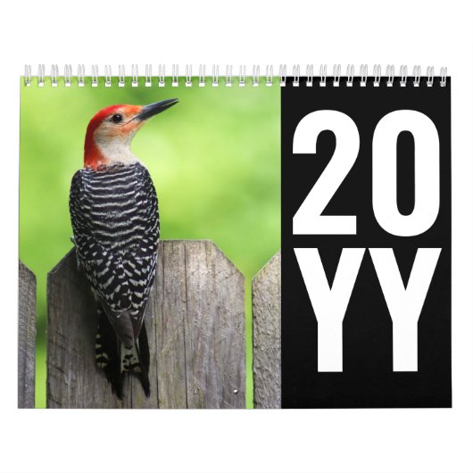 Wildlife Fotografie Kalender met Aangepast Jaar (Hoes)