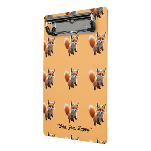 Wildlife Fox Wonder Mini Klembord (Angled2)