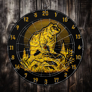 Wildlife-geïnspireerde Dart Board Magic Dartbord