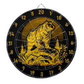 Wildlife-geïnspireerde Dart Board Magic Dartbord (Voorkant)