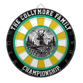 Wildlife-geïnspireerde herten Target Design Dartbord (Voorkant)