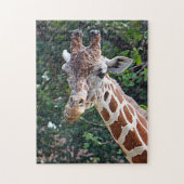 Wildlife Giraffe Foto Legpuzzel (Verticaal)