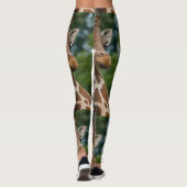 Wildlife Giraffe Lover Leggings (Achterkant)