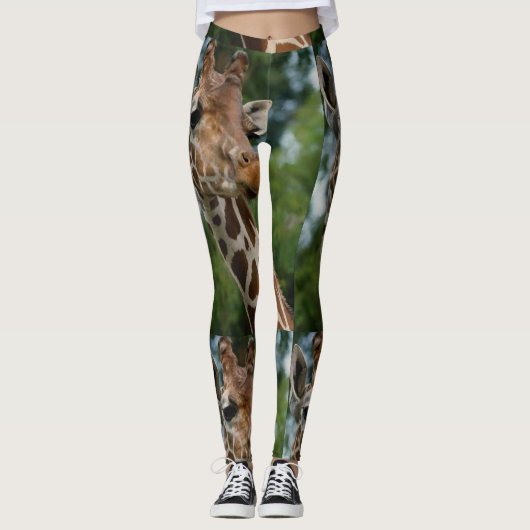 Wildlife Giraffe Lover Leggings (Voorkant)