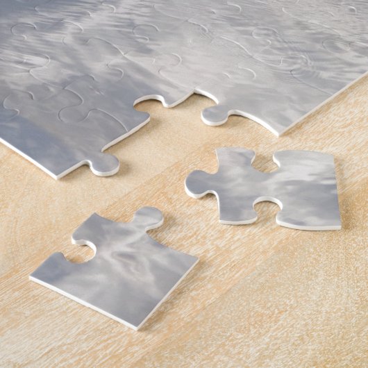 Wildlife Goose zwemt in Lake, Natuur, Bird Legpuzzel (Zijkant)