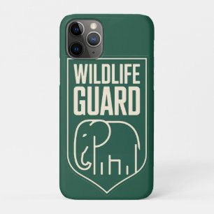 "Wildlife Guard" Minimalistisch Olifant Schild Emb Case-Mate iPhone Case