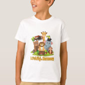 Wildlife Harmony for animal lover T-shirt (Voorkant)
