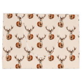 Wildlife Herten Waterverf Groot Cadeauzakje (Achterkant)