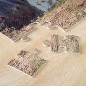 Wildlife Hippo Foto Legpuzzel (Zijkant)