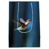 Wildlife Hummingbird Foto Medium Cadeauzakje (Achterkant)
