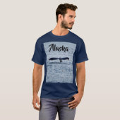 Wildlife Humpback Whale Tail Foto T-shirt (Voorkant volledig)