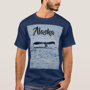 Wildlife Humpback Whale Tail Foto T-shirt