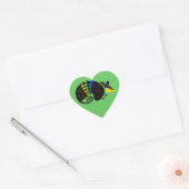 Wildlife - Ik hou van Armadillos - Natuur - Groen Hart Sticker (Envelop)
