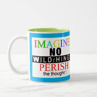 Wildlife - IMAGINE - Bedreigde dieren - Tweekleurige Koffiemok