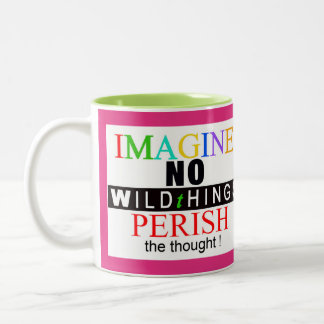 Wildlife - IMAGINE - Bedreigde dieren - Tweekleurige Koffiemok