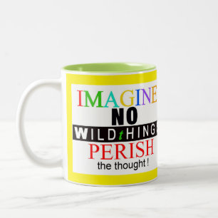 Wildlife - IMAGINE - Bedreigde dieren - Tweekleurige Koffiemok