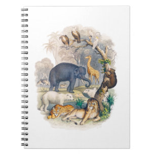  Wildlife in Natuur Kunst Notitieboek