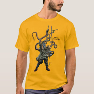Wildlife Interactie van Helm Diver en Octopus T-shirt